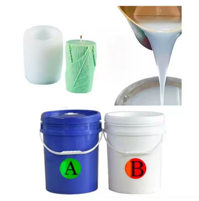 comprar Caucho de silicona de curado con estaño para moldes de productos de resina, materia prima RTV 2, líquido blanco Fabricación en línea