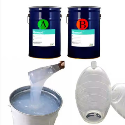 comprare Platino curato trasparente liquido di gomma di silicone a due componenti di qualità alimentare per la produzione di muffe fabbricazione online