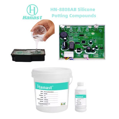 comprare Composto di colata in gel siliconico isolante elettrico, ignifugo, liquido grigio fabbricazione online