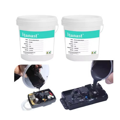 Mua 2 phần rõ ràng RTV Silicone Potting Compound vật liệu cách nhiệt chống nước 10:1 sản xuất trực tuyến