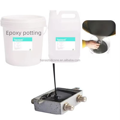 comprare OEM Silicone Nero Epoxide Potting Compound Resina Colla 5:1 Per Elettronica fabbricazione online