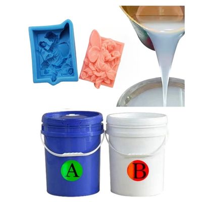acheter OEM Catalytic Platinum Cure Silicone Rubber Liquide Faible rétrécissement Sécurisé pour la peau fabrication en ligne