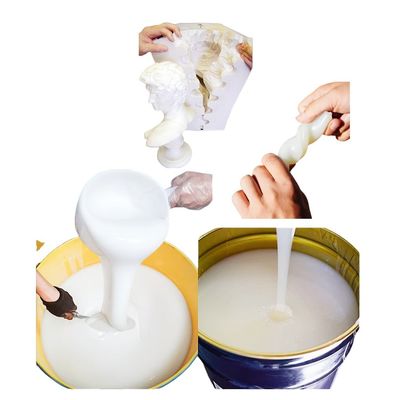 kaufen Niedrige Schrumpfung RTV2 Flüssiges Zinn Heilungs Silicone Gummi für Skulptur Formen Herstellung Online-Herstellung