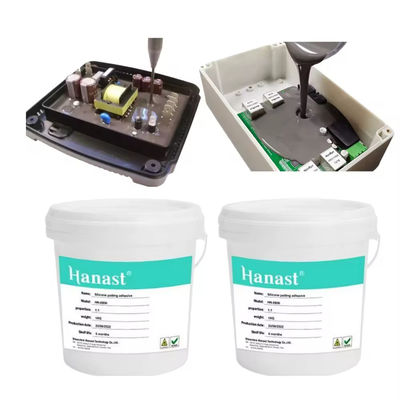 Wärmeleitfähigkeit Elektronisches Potting Silicone Flüssigkeit Zwei Komponenten Custom
