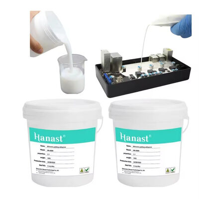 55 Shore A Silicone Potting Compound For Electronics  Glue Adhesive 1:1 2 Parts Heat Conductive Potting