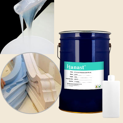 Tear Resistant RTV2 Tin Cure Room Temperature Vulcanizing Silicone For Gypsum Handicrafts