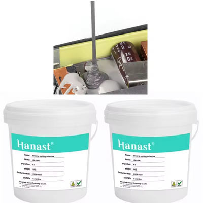 Two Component 10:1 RTV 2 Clear Potting Epoxy Resin Silicone Compound Encapsulant Raw Material For LED Driver