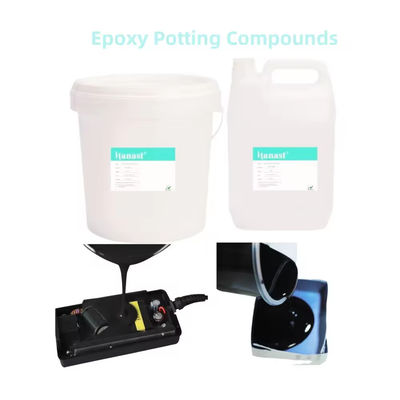 Thermally Conductive Black Potting Compound Epoxy Resin Glue Material Low Viscosity