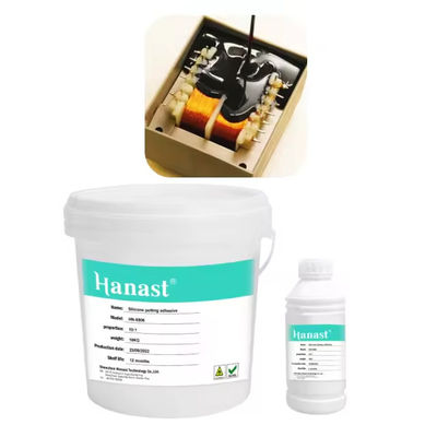 Electronic Raw Silicone Material Low Viscosity Potting Compound Glue 2 Component
