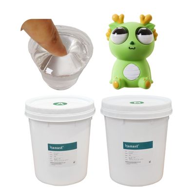 Soft Moldable Elastic Food Safe Liquid Silicone Gel Rubber Liquid MSDS Certificated