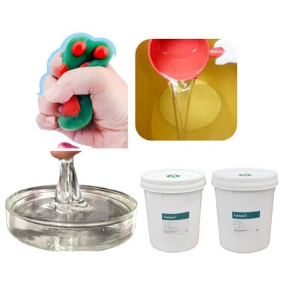 ODM 1: 1 Gel di gomma di silicone trasparente a cura termica resistente alle alte temperature