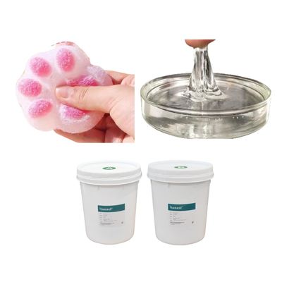 OEM 1:1 Raw Silicone Potting Material Super Soft Silicone Squishy Maker Gel