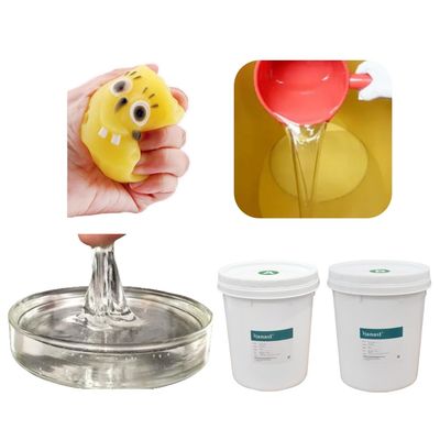 20kg Reusable Squishy Silicone Gel Transparent Liquid 2 Component