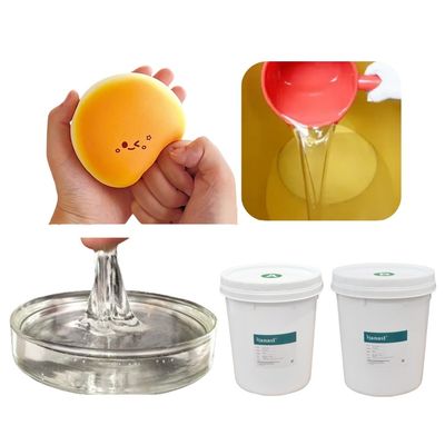ODM 2 Componente Liquido di gomma di silicone a calore per comprimere giocattolo