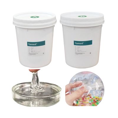 Gel di silicone moldabile e liquido per muffe