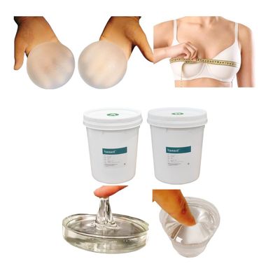 Elastomero liquido in gel di silicone morbido trasparente e squishy per cerotti anti-febbre e cicatrici