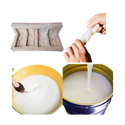 Tin Cure Silicone Rubber Rtv2  Raw Material For Gypsum Sculpture