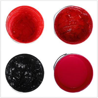 High Temperature Resistant Liquid Red Silicone Pigment Color Paint Paste For Waterproof Coatings