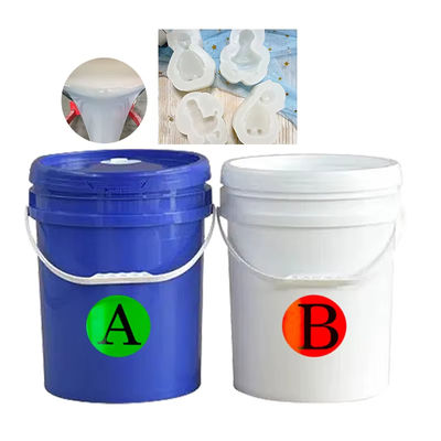 China Silicone Supplier Food Grade Platinum Silicone Transparent 1:1 Liquid Silicone Rubber For Food Molds, Sugar Art Molds