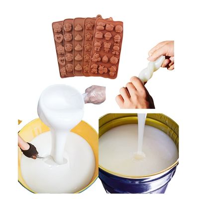 Platinum Cured Transparent Liquid Silicone Rubber Two Component Food Grade For Mold Making